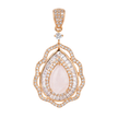 Rose Aura Pendant Chain