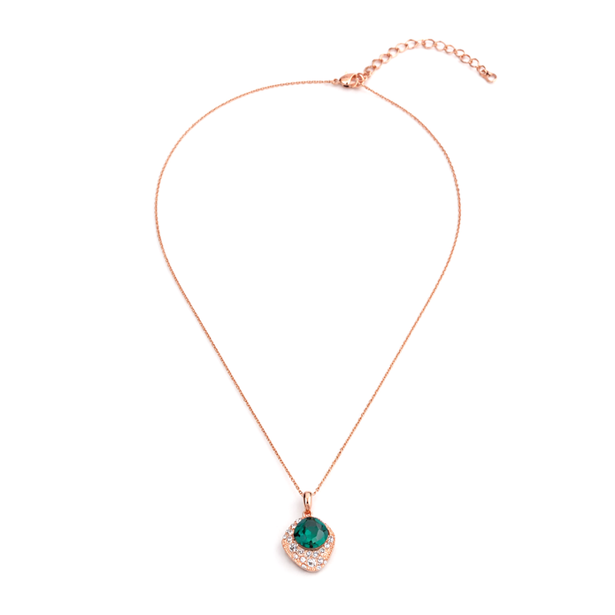 Blueline Tennis Pendant Chain - Teal Green