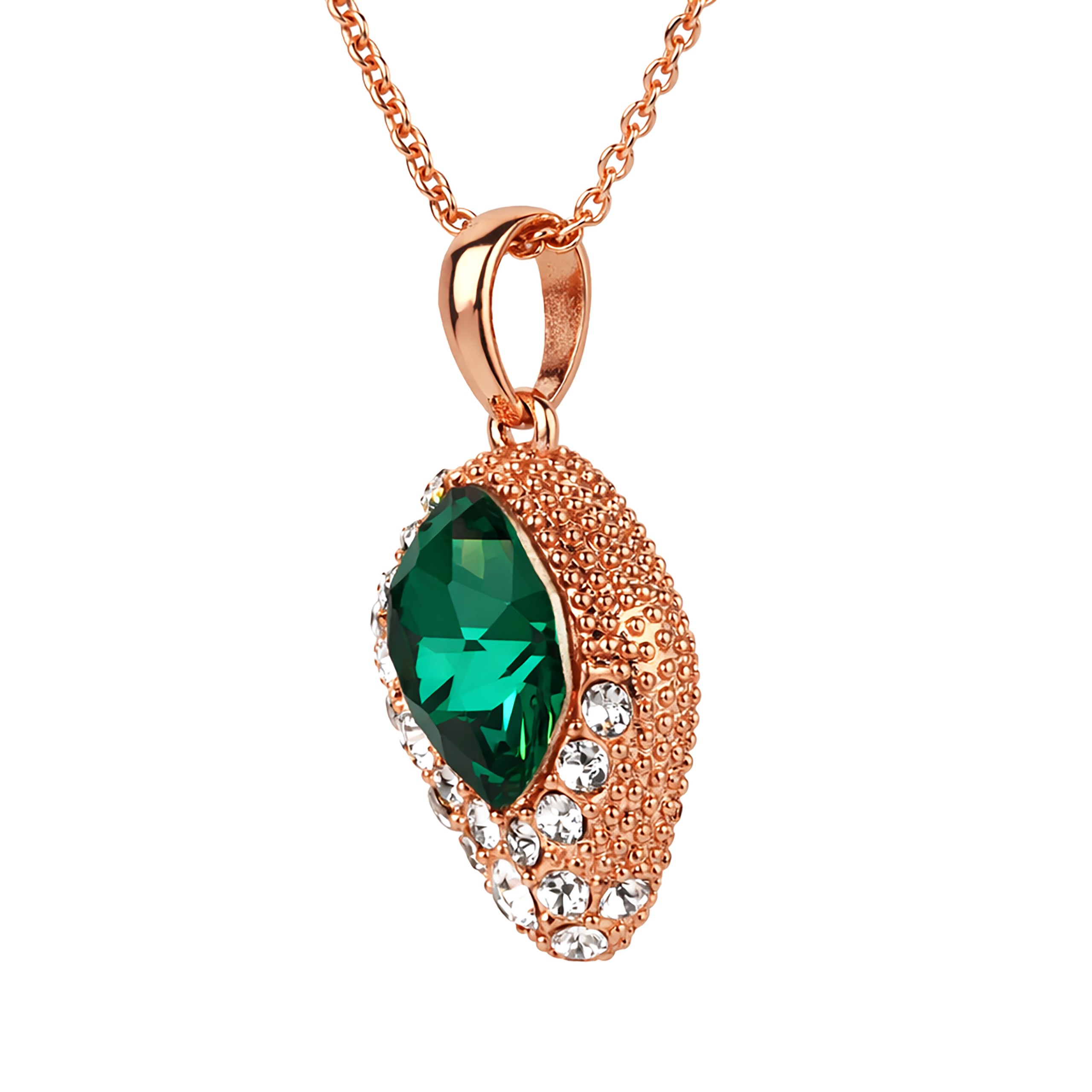 Blueline Tennis Pendant Chain - Teal Green