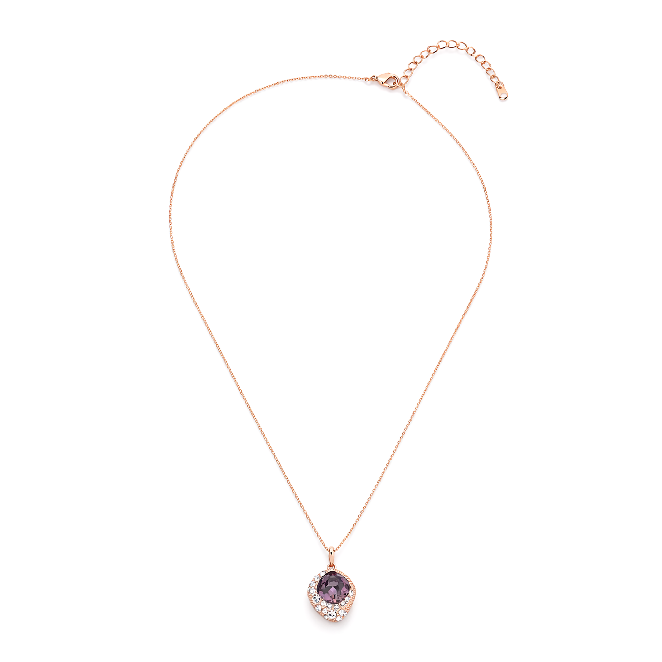 Blueline Tennis Pendant Chain - Lavender