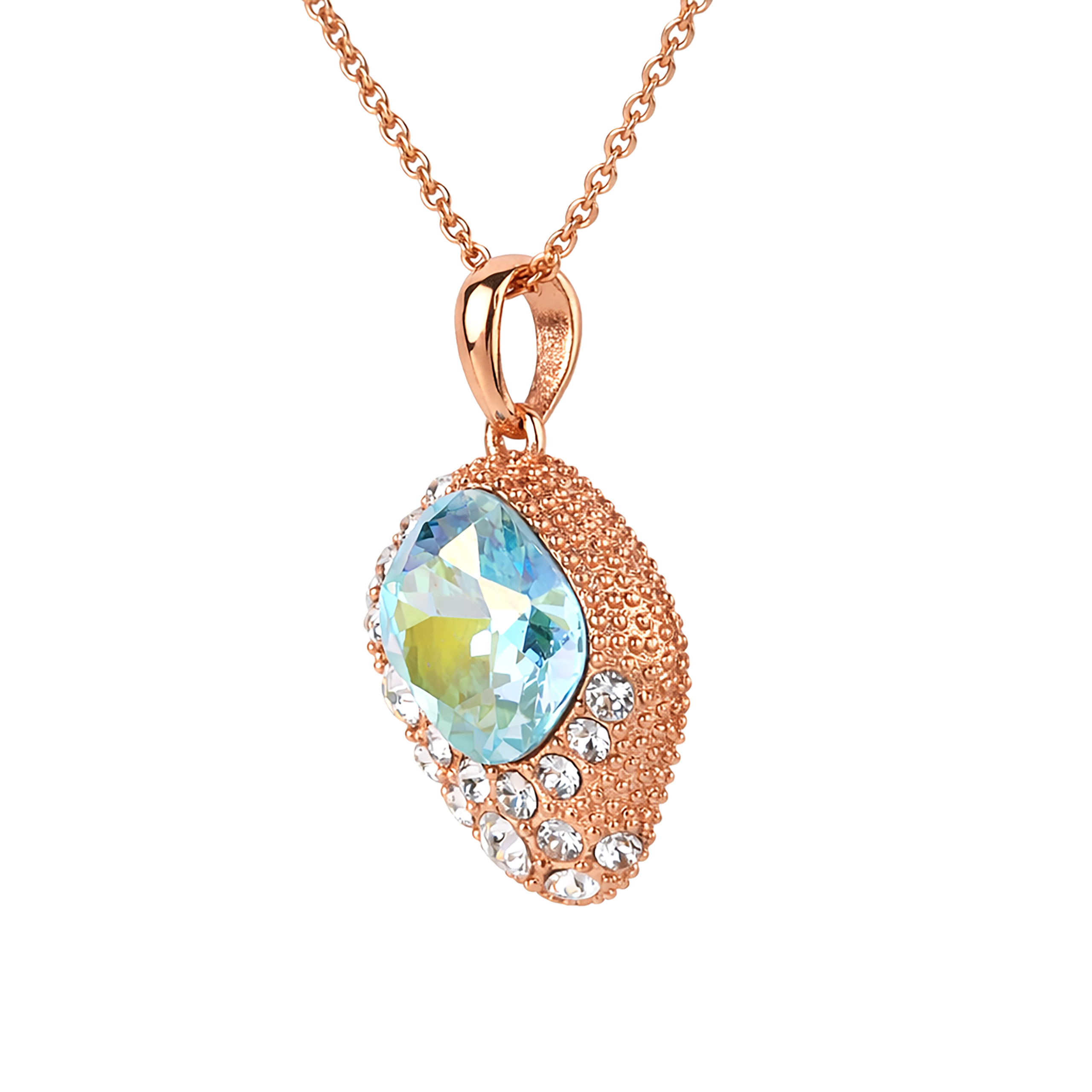 Blueline Tennis Pendant Chain - Sky Blue