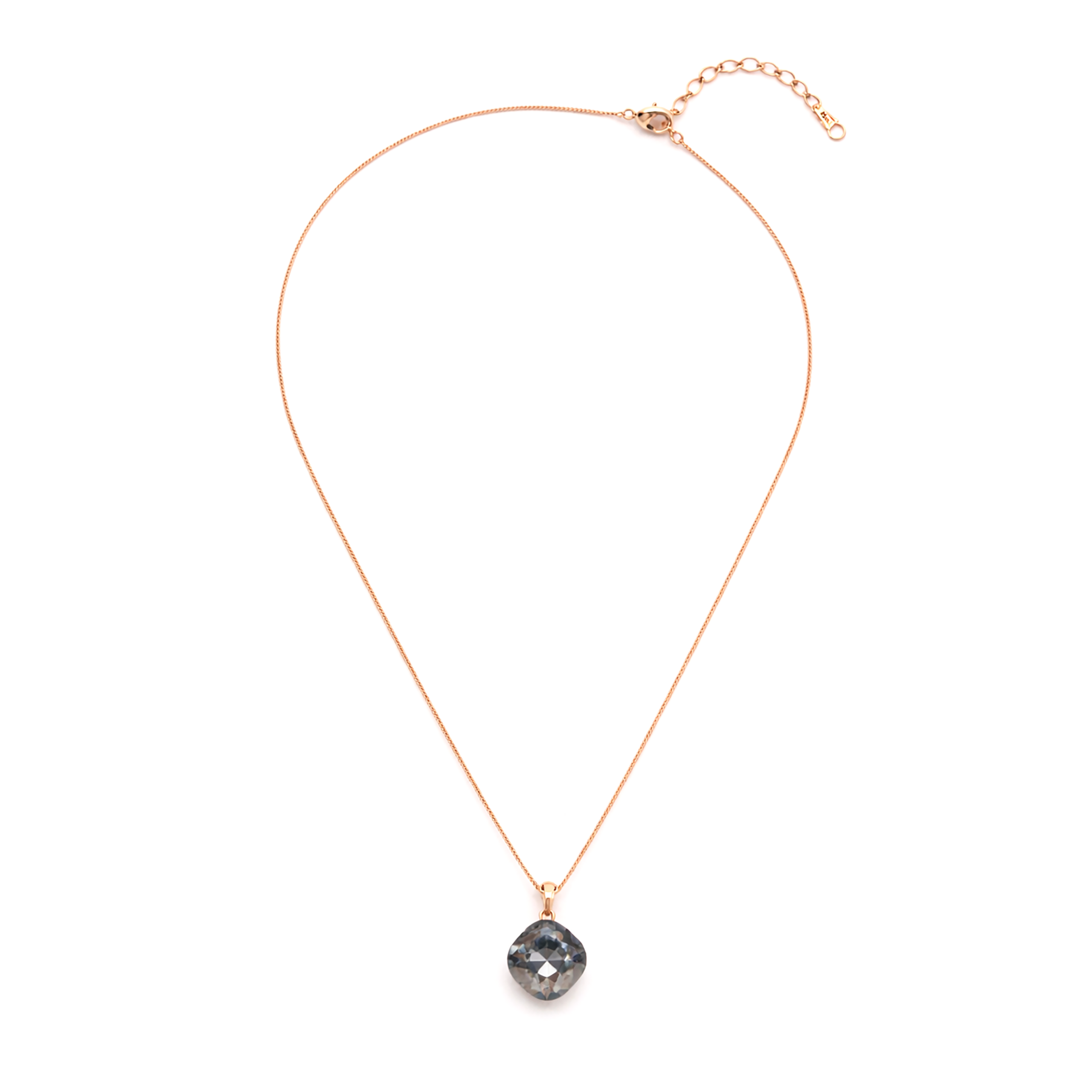 Midnight Choker Pendant Chain - Black
