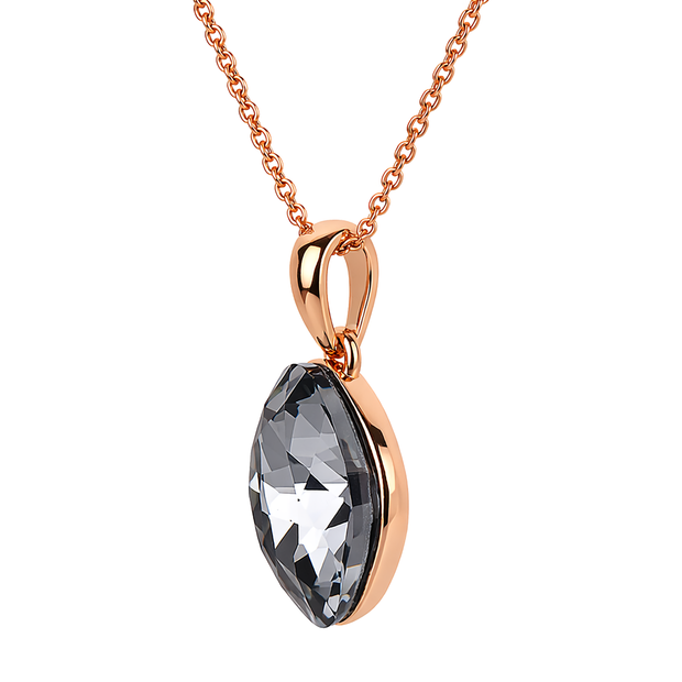 Midnight Choker Pendant Chain - Black