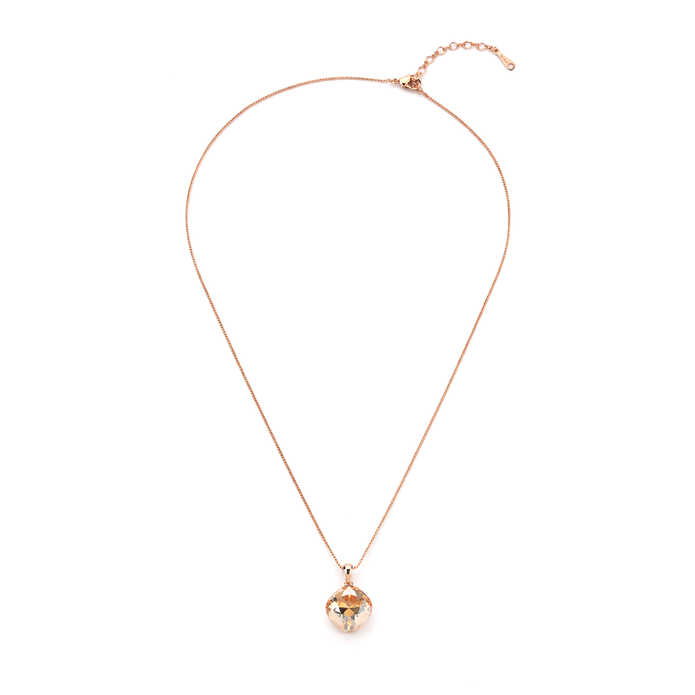 Midnight Choker Pendant Chain - Gold