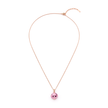 Midnight Choker Pendant Chain - Pink