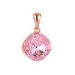 Midnight Choker Pendant Chain - Pink