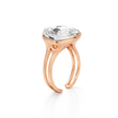 Trillion Crystal Statement Ring