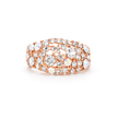 Pavé Crystal Halo Band Ring