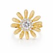 Golden Daisy Bloom Ring