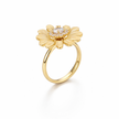 Golden Daisy Bloom Ring