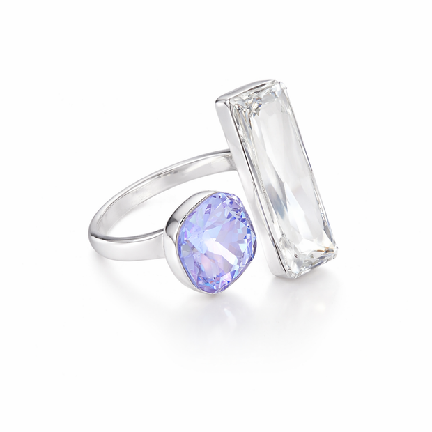 Blush & Ice Contrast Ring - Blue