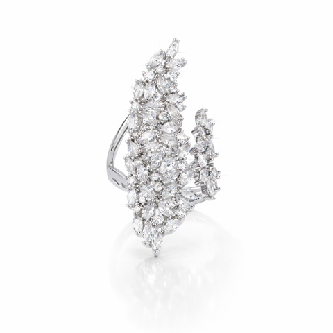 Cascade Marquise Statement Ring