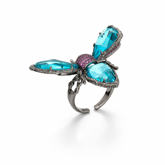 Enchanted Bee Statement Ring