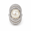 Celestial Pearl Orbit Ring