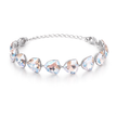 Crystal crystal adjustable bracelet — variable colour - Aurora