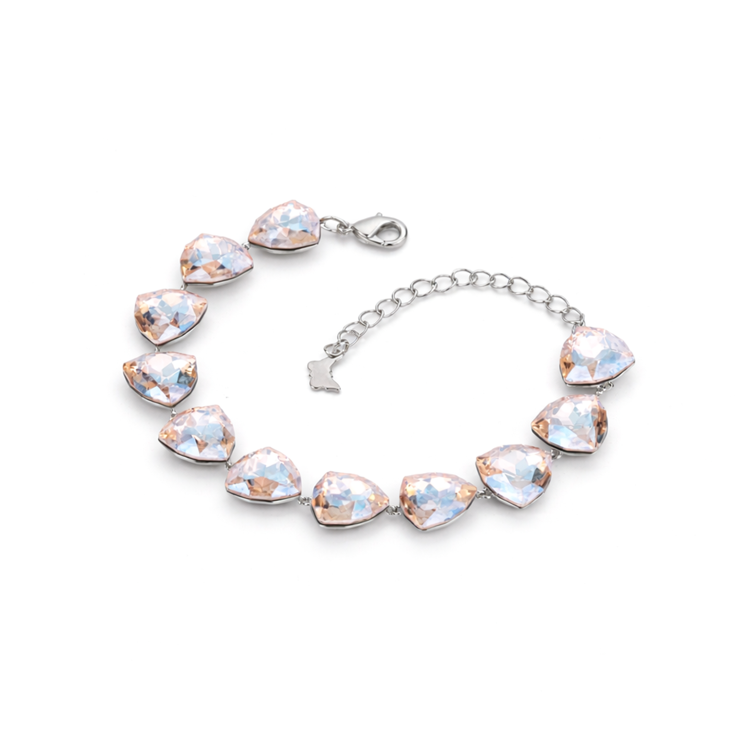 Crystal crystal adjustable bracelet — variable colour - Aurora