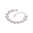 Crystal crystal adjustable bracelet — variable colour - Aurora