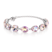 Crystal crystal adjustable bracelet — variable colour - Aurora