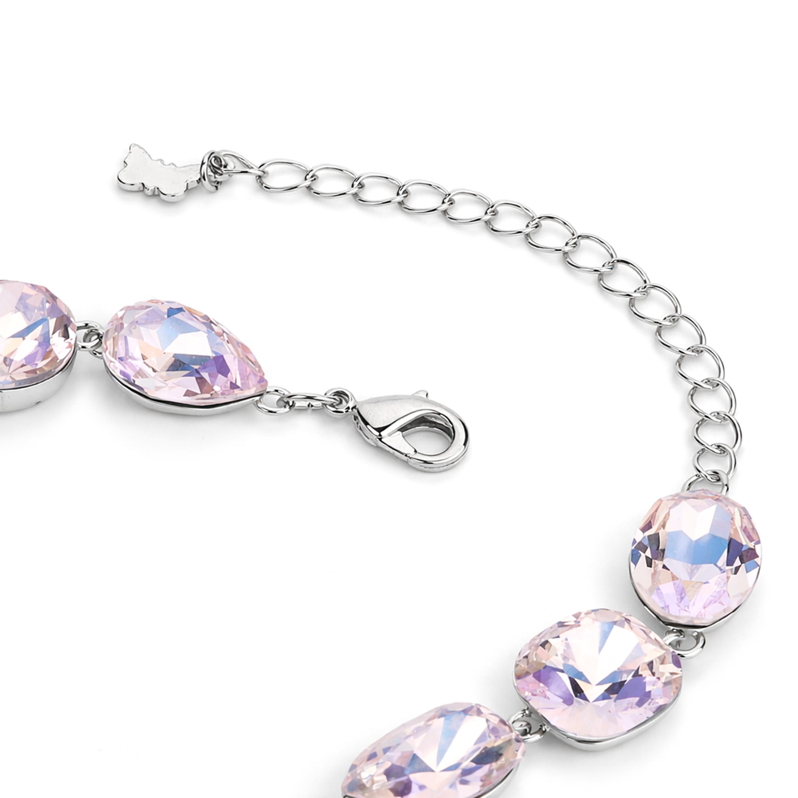 Crystal crystal adjustable bracelet — variable colour - Aurora