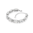 Crystal crystal tennis bracelet — variable colour - Clear