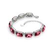 Crystal crystal tennis bracelet — variable colour - Mauve