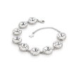 Rivoli crystal adjustable bracelet — variable colour - Clear