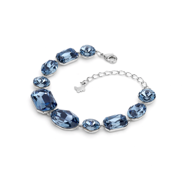 Crystal crystal adjustable bracelet — variable colour - Deep Blue