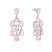 Pear Chandelier Drop Earrings - Aurora