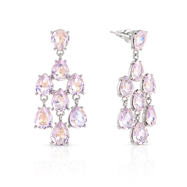 Pear Chandelier Drop Earrings - Aurora