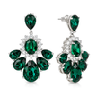 Emerald Garden Statement Necklace Set
