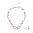 Blush Royale Tennis Necklace Set