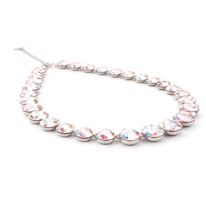Blush Royale Tennis Necklace Set
