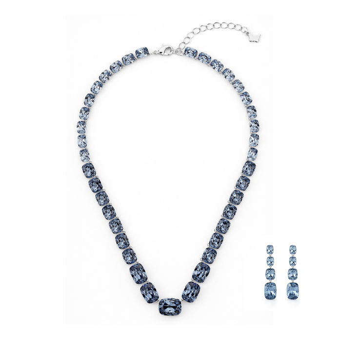Royal Kundan Pendant - Navy Blue