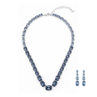 Royal Kundan Pendant - Navy Blue