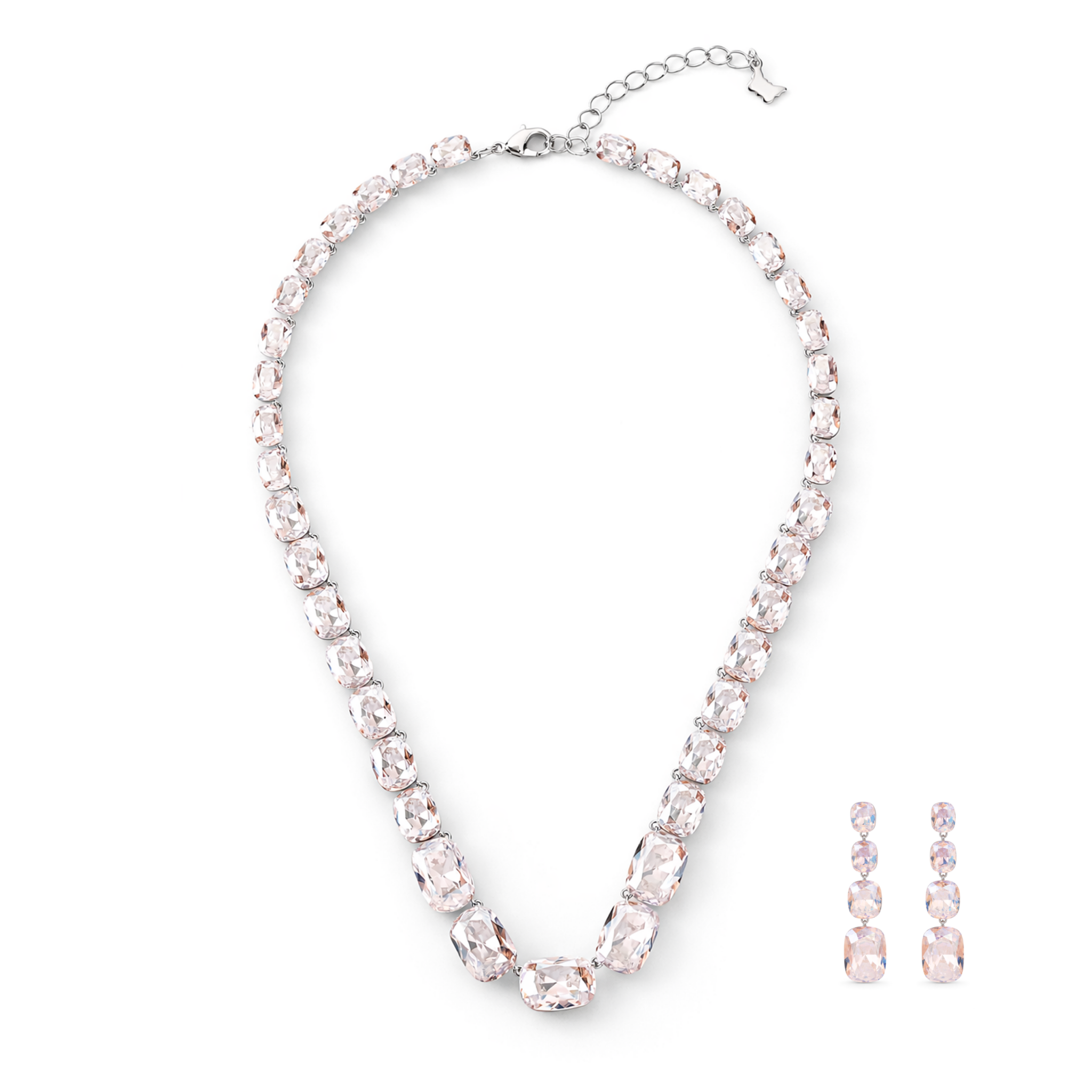 Royal Kundan Pendant - Blush pink