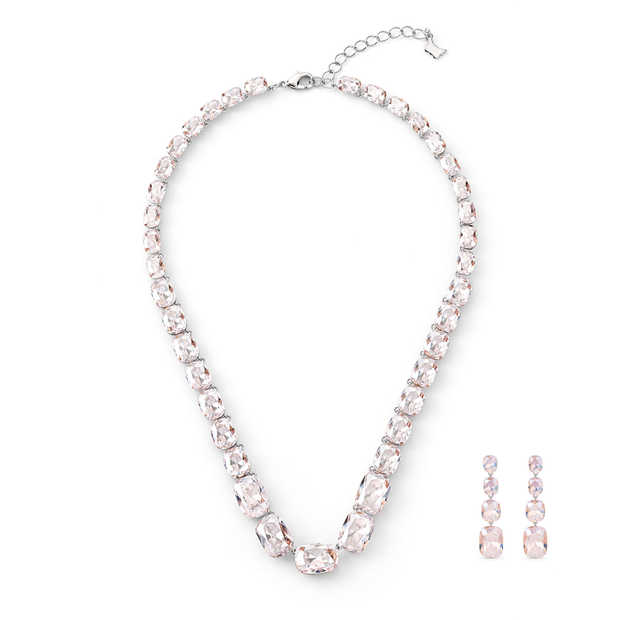 Royal Kundan Pendant - Blush pink