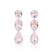 Champagne Medley Crystal Necklace Set - Blush pink