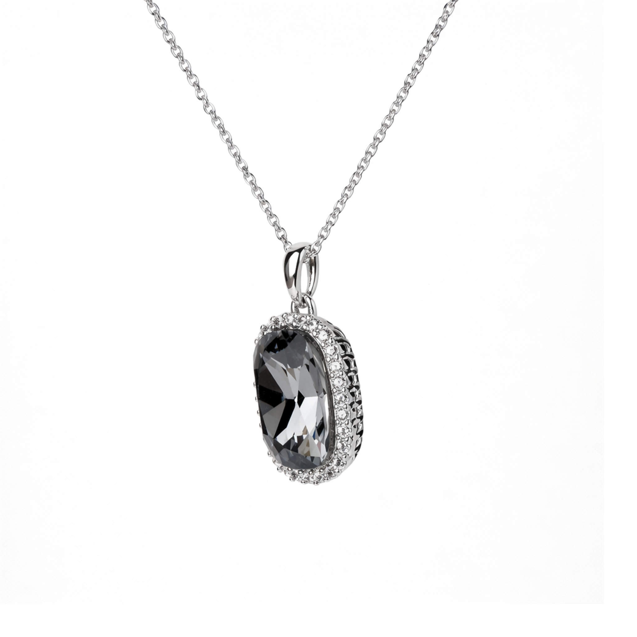 Golden Petals Pendant - Black