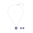 Royal Kundan Pendant - Sky Blue