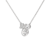 Rose Quartz Drop Pendant - Sky Blue