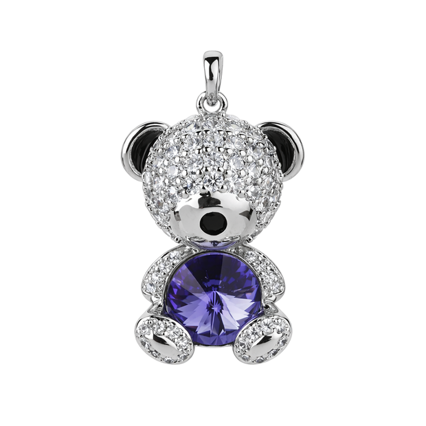 Crystal Panda — Amethyst