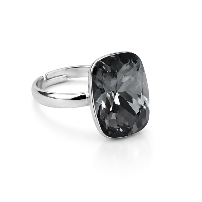 Midnight Onyx Cushion Ring