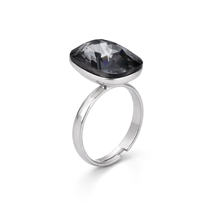 Midnight Onyx Cushion Ring