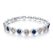 Midnight Navy Round Tennis Bracelet