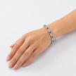 Midnight Navy Round Tennis Bracelet