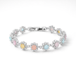 Pearl White Iridescent Tennis Bracelet