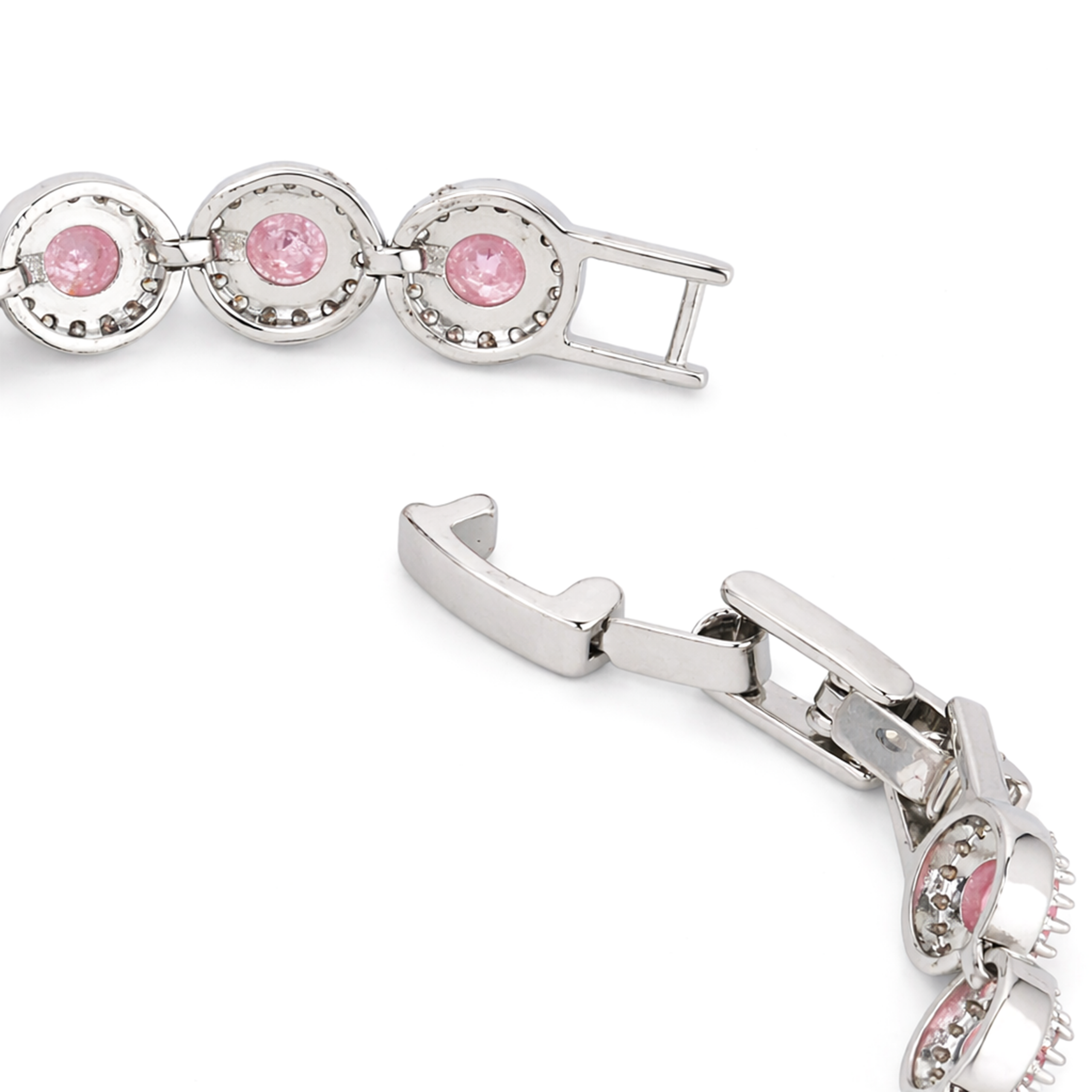 Brilliant Clear Oval Tennis Bracelet