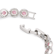 Brilliant Clear Oval Tennis Bracelet