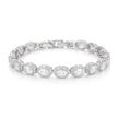 Classic Clear Round Tennis Bracelet