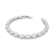 Classic Clear Round Tennis Bracelet